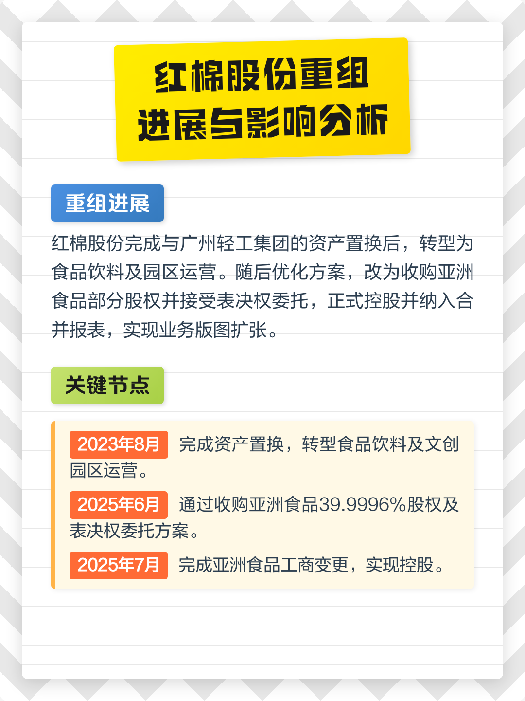南京市食品资产重组(食品资产重组案例)